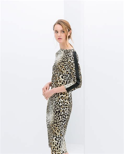 zara leopard dresses